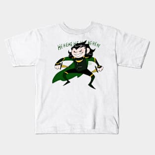 God of Mischief (And Knifes) Kids T-Shirt